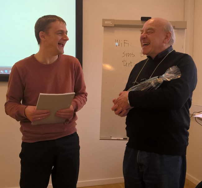 ET Associate Professor was made an Honorary Member of the Danish Magnetic Society ET Associate Professor was made an Honorary Member of the Danish Magnetic Society
